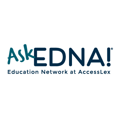 Ask Edna! Education Network at AccessLex [logo]