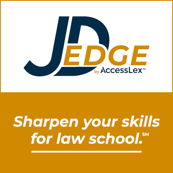 JDEdge by AccessLex(sm), Sharpen your skills for law school