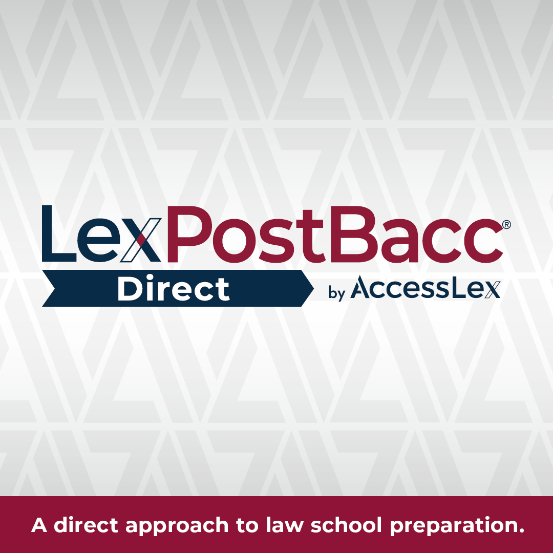LexPostBacc Direct by AccessLex [image for Instagram and BlueSky]