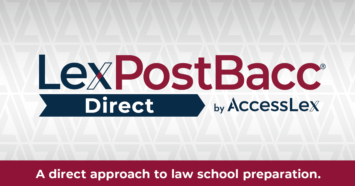 LexPostBacc Direct by AccessLex [image for Facebook and LinkedIn]