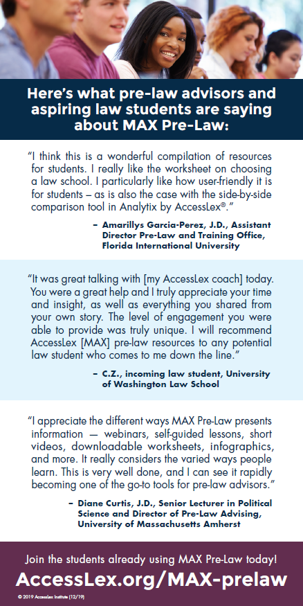 MAX Pre-Law Rack Card Page 2