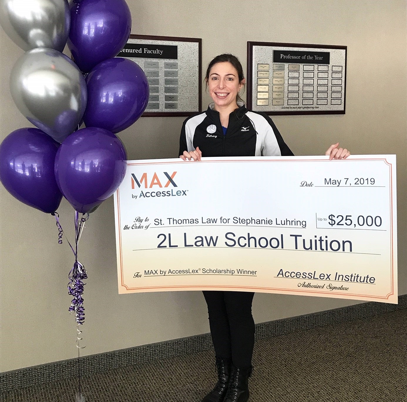 MAX Grand Prize Scholarship Winner Stephanie Luhring