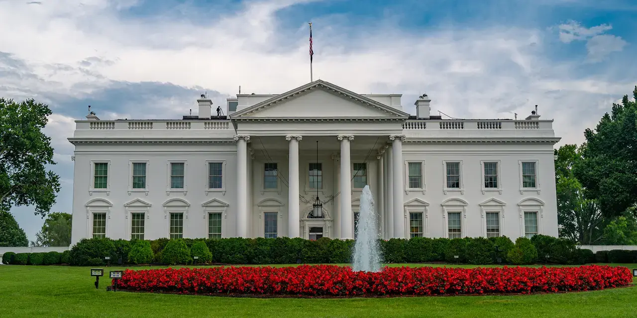 White House in Washington DC