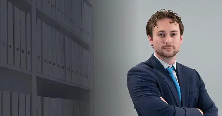Image of a male law student who won a MAX by AccessLex Scholarship.