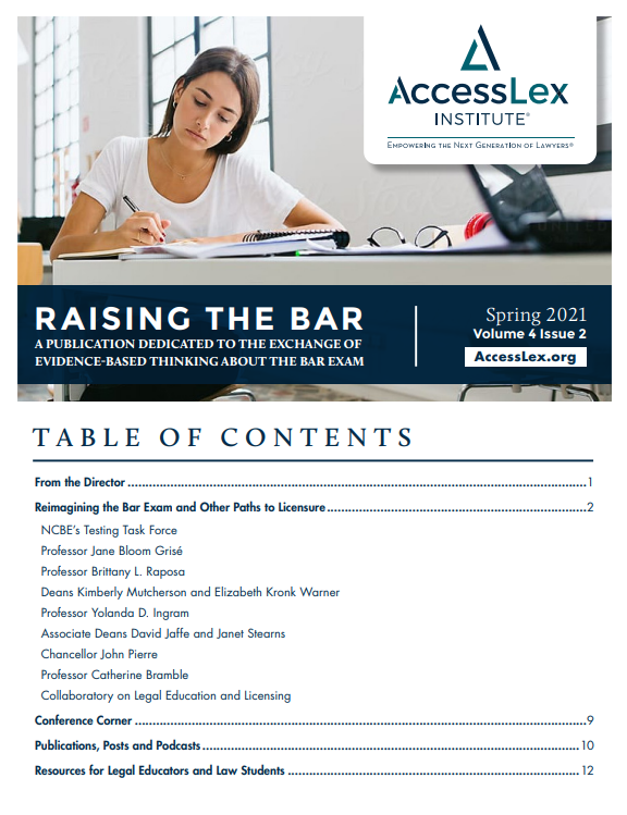 Raising the Bar - Spring 2021